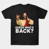 Guess Who's Back Jesus Hilarious Meme For Faith Humor T-shirt For Men Women 100% Cotton T Shirts Short Sleeve Tops 0325-2 - M...