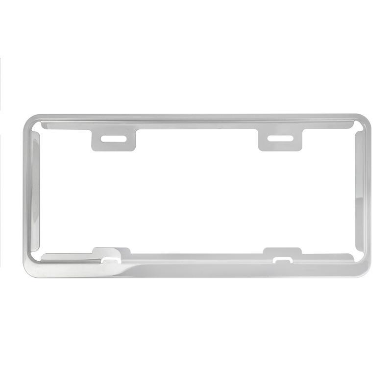 Stainless Steel License Plate Holder for Taiwan Model Cars, Anti-bending, 131g