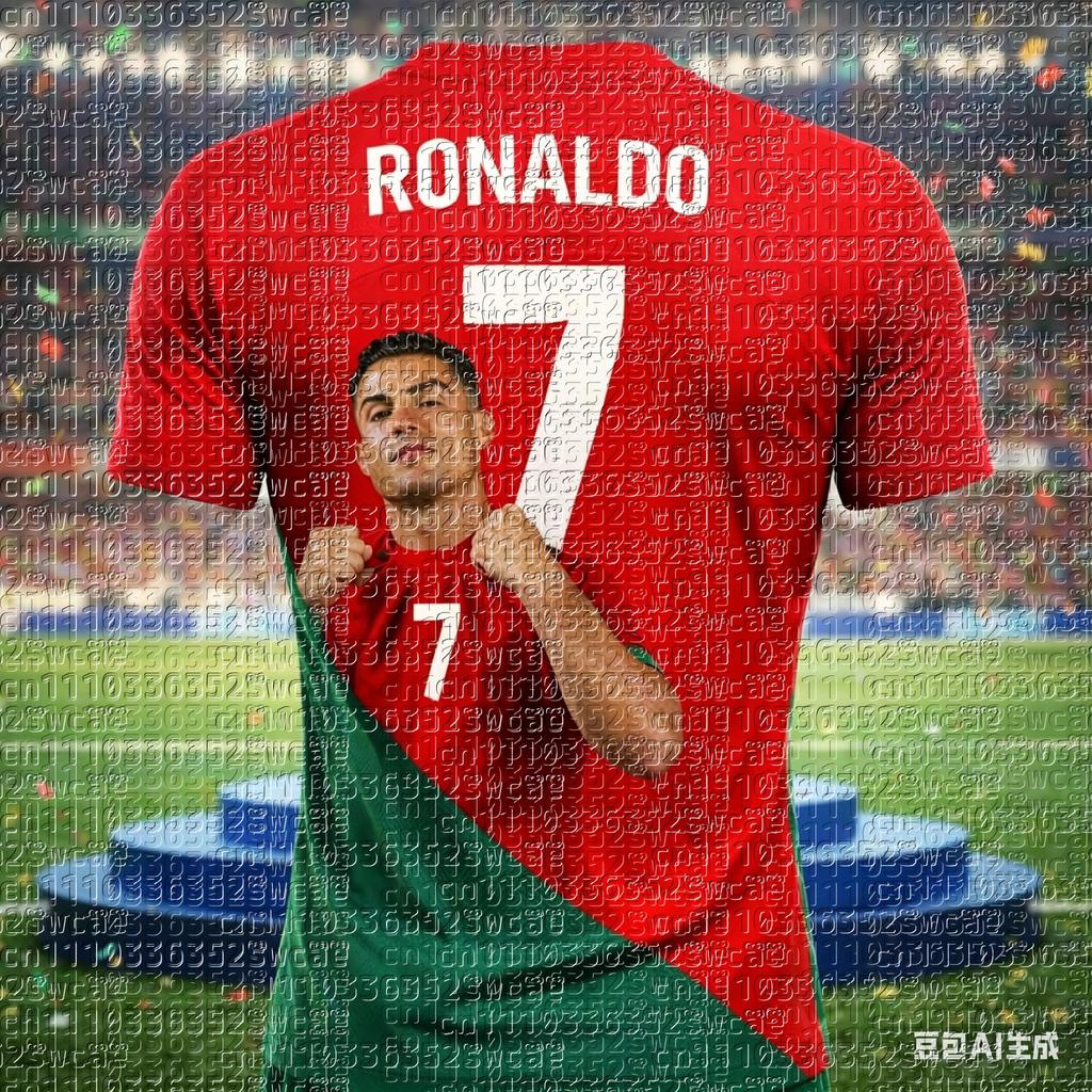 T-shirt 3D alla moda da uomo Cristiano Ronaldo Estate Sportswear da esterno Traspirante Palestra Corsa Allenamento Top per Fan Abbinamento Famigliare