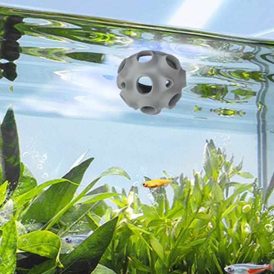 Pływająca Kryjówka dla Ryb i Krewetek Drukowana 3D Małe Ryby Krewetki Siedlisko Schronienie Pusta Jaskinia Wzbogacenie Dekoracja Akwarium Akcesoria do Akwariów