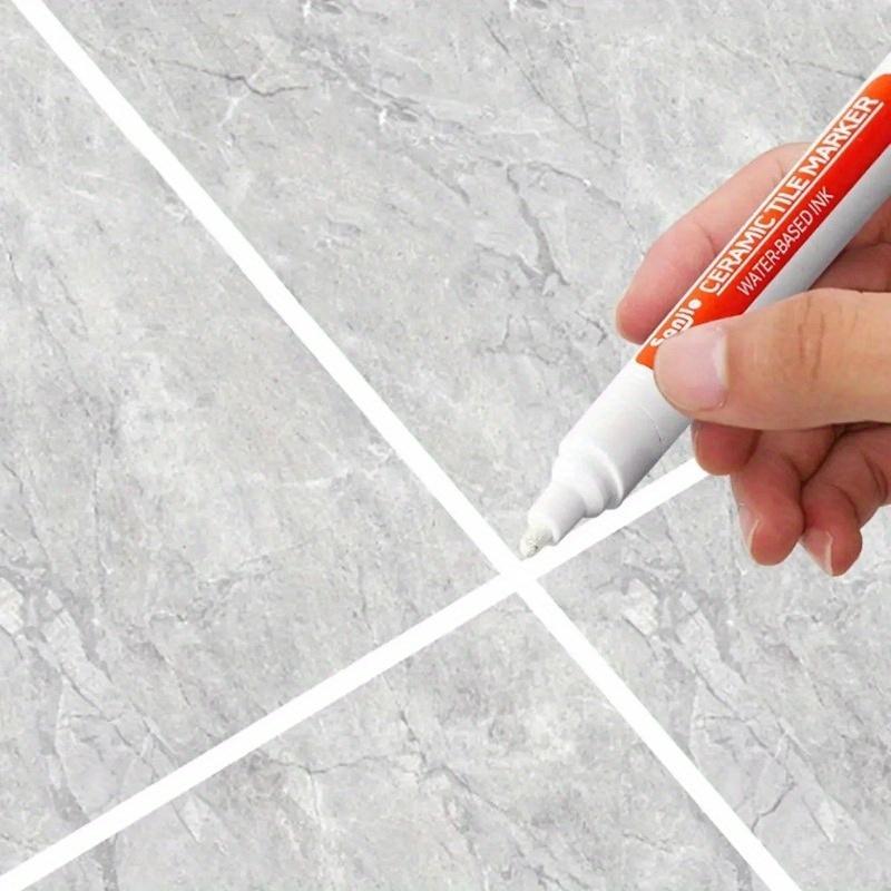 Keramikfliese Badezimmer Wand Bodenfliese Fugenfarbe Reparatur Anti-Schimmel Wasserdicht Whiteboard Farbe Reparatur Stift