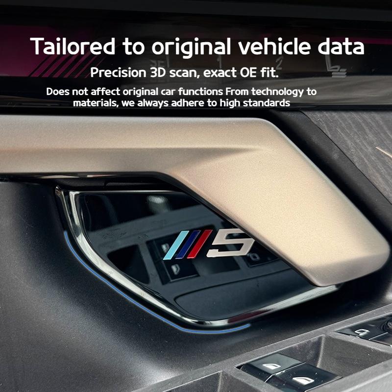 For BMW X5 X3 3 5 Series I3 I5 G05 G45 G20 G60 2019-2025 Car Inner Handle Door Bowl Protective Film Interior Accessories
