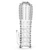 Mystery Hero Series Spike Crystal Condoms for Men with Locking Essence Ring, 106 Pack