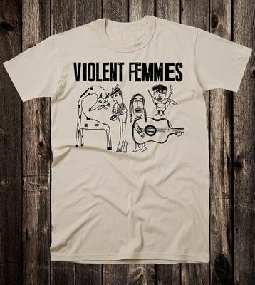 Camiseta Retro Anos 90 Punk Rock Grunge Violent Femmes Podemos Fazer Qualquer Coisa