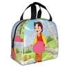Anime Heidi Ragazza delle Alpi Fumetto Cartone Animato Riutilizzabile Pranzo Scatole Multifunzione Frigo Termico Cibo Isolato Pranzo Borsa Scuola