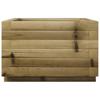 Plant Pot 40x40x26.5 Cm Pressure Treated Pine Wood
