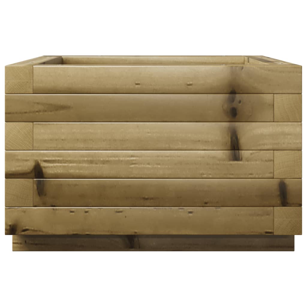 Plant Pot 40x40x26.5 Cm Pressure Treated Pine Wood