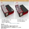 Б/у кейс для хранения карт с оценкой PSA/BGS/CGC "G1G1" (контейнер для хранения, держатель для карт) Красный с окошком