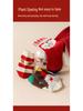 Festive Red Cartoon Mid-Calf Socks for Boys and Girls - Comfortable and Non-Constricting for Autumn and Winter