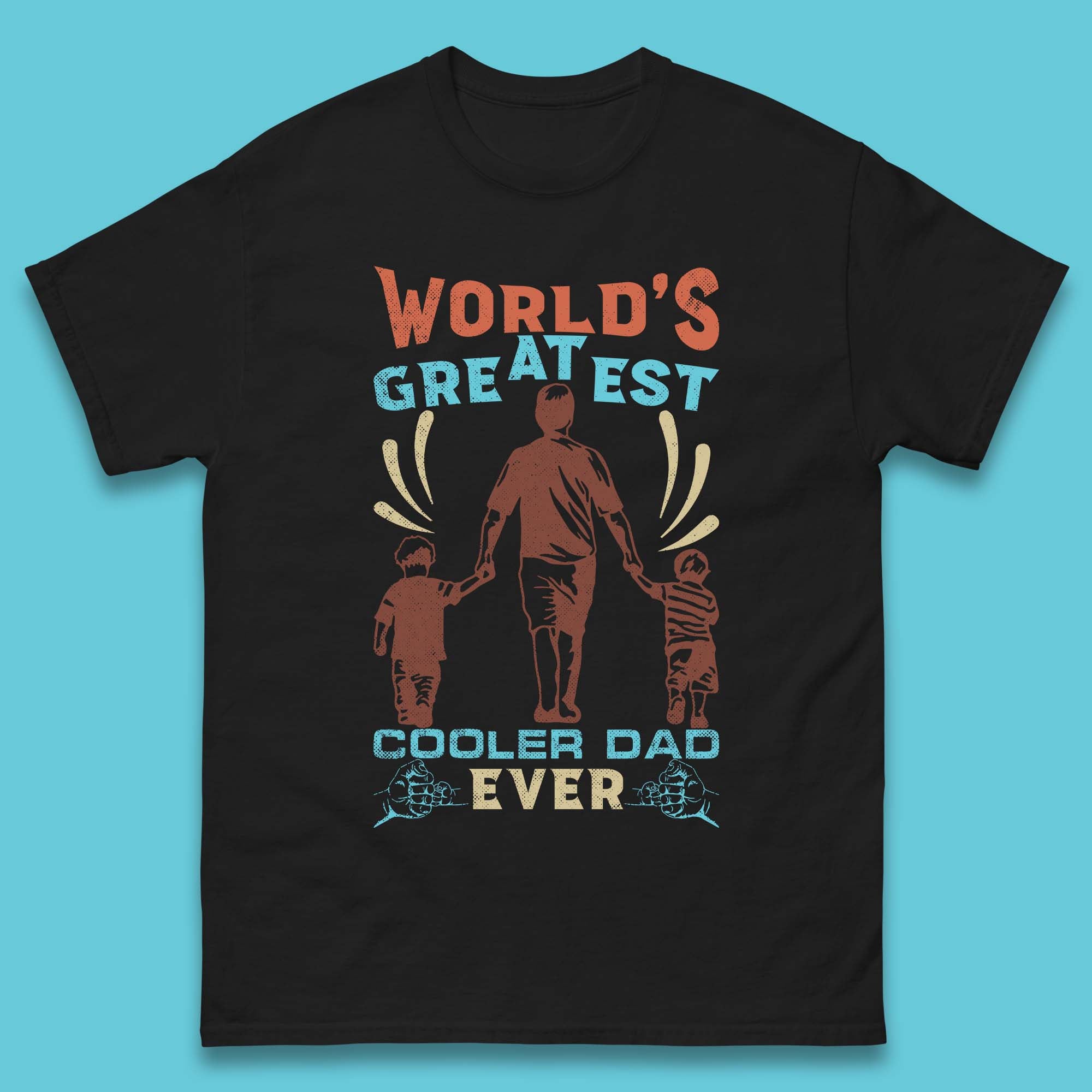 World Greatest Cooler Dad Ever Mens T-Shirt Womens Tops Tees 3XL