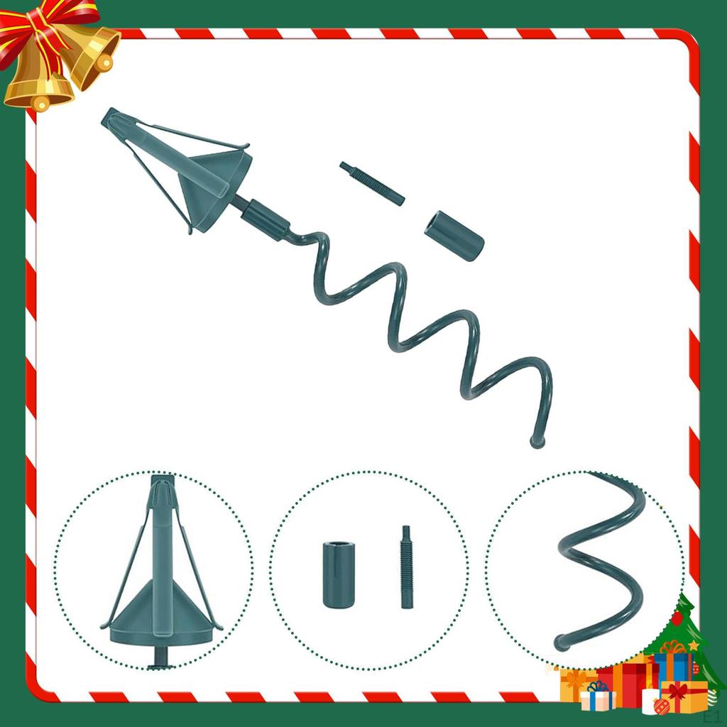 Uchwyt na czub choinki, Podpora, Łatwa instalacja, Stabilizowanie ozdób na czubku drzewka z