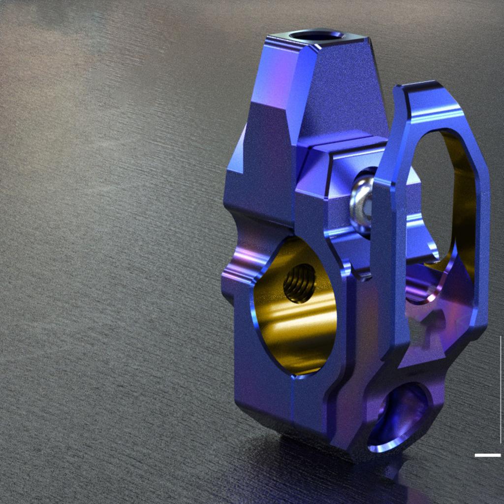 22mm Motorcycle Handle Hanger T6063 Aluminum Alloy Cool Strong Bearing Capacity Universal Handlebar Hook Holder Burnt