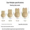 Bunny Ear Silicone Push-Up Bra: Strapless, Self-Adhesive, Invisible Uplift Nipple Covers
