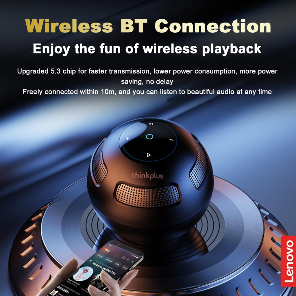 Głośnik bezprzewodowy TS5 BT 5.3 Głośnik HighClear z głośnym dźwiękiem stereo i mocnym basem Mały