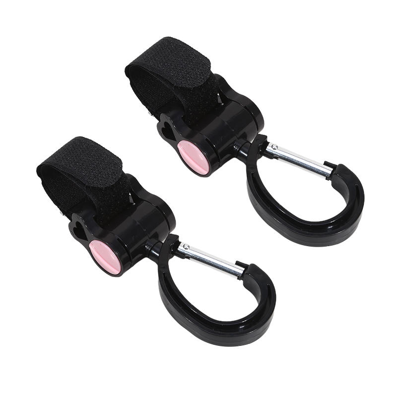 2Pcs Electric Scooter Helmet Lock Hooks No Drill Universal Front Hanging Rack Stroller Mommy Hook Heavy Duty Storage Holder