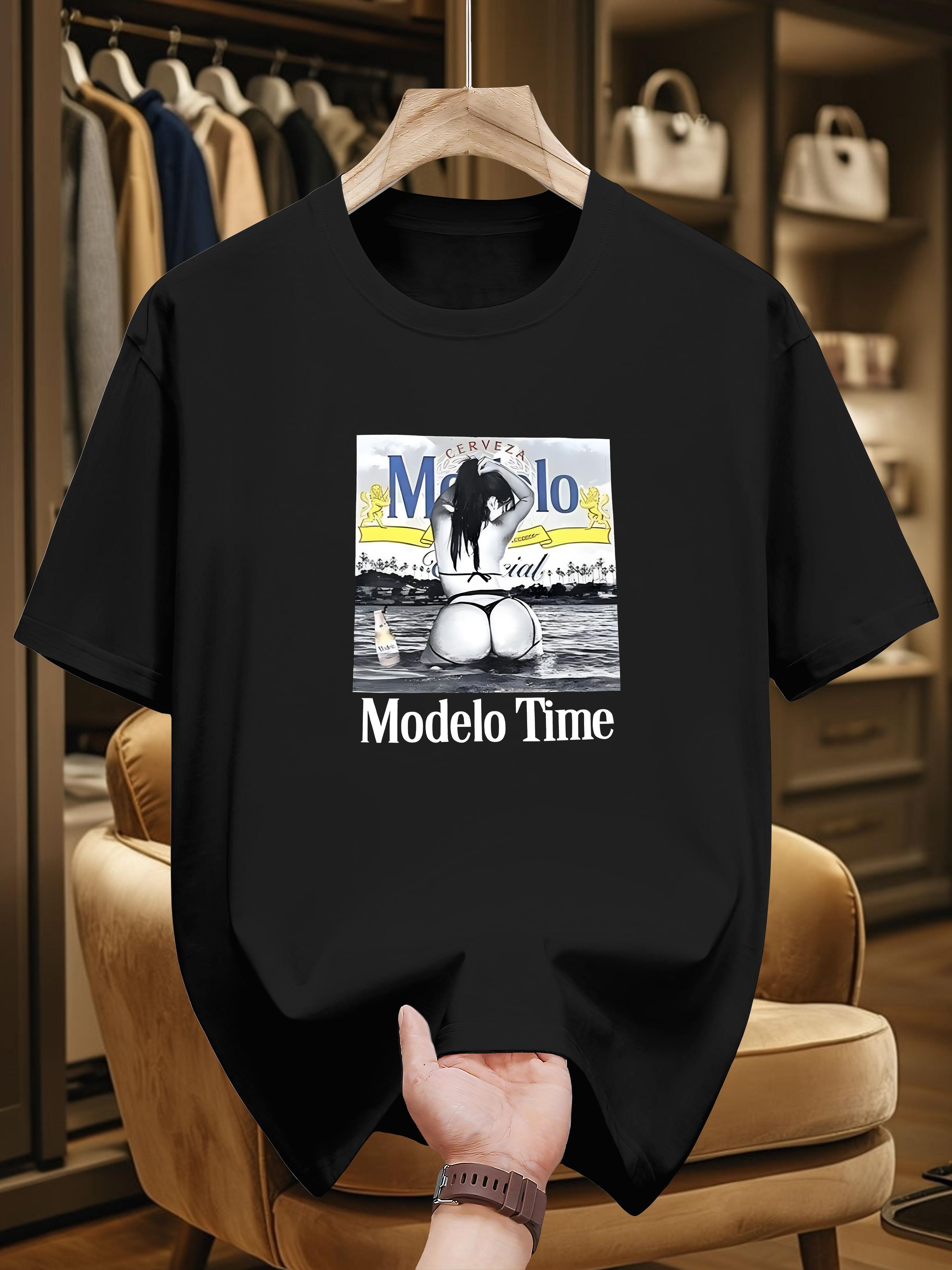 200g 100% Pure Cotton Graphic T-shirt - Casual Crew Neck XL