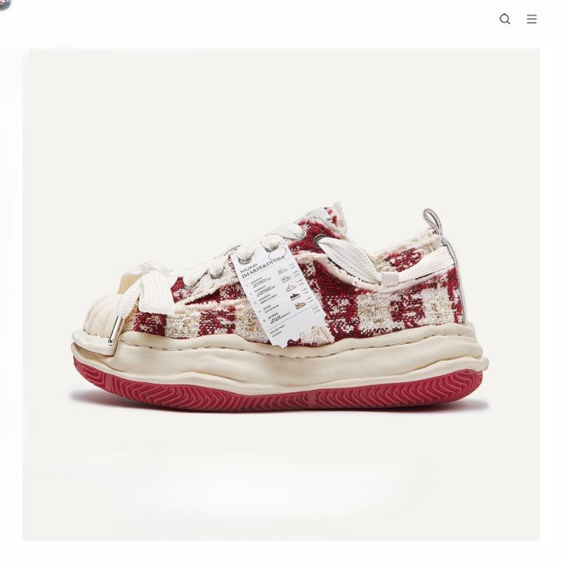 

Women s Shoes Thick-soled Height-increasing Shoes Men s Shoes Couple Shoes 35 червоний