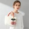 Furry Purse Winter Fluffy Bags for Women Fuzzy Tote Bag Faux Fur Purses Fluffy Shoulder Tote Bag Crossbody Handbag Top-Handle Fluffy Hobo Bags