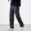 Autumn and Winter Large Size Loose Sweatpants Dirty Pants Men's Tie-dye Wide-leg Pants