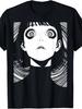 2026 Summer EWH Horror Anime Comic Tshirt  Highquality Casual Comfortable and Breathable Mens Printed Roundneck Tshirt