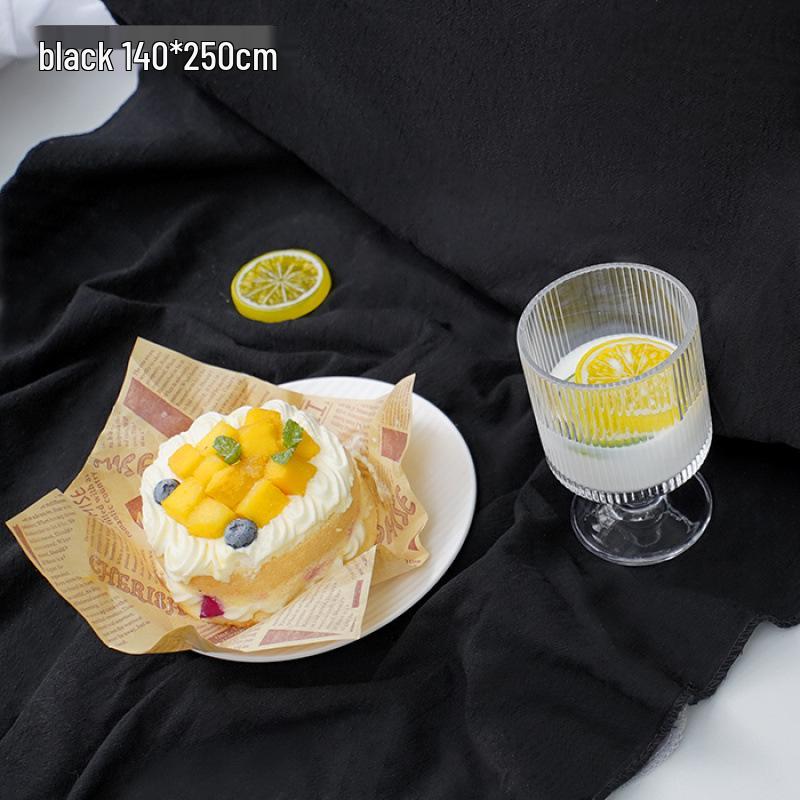 White Cloth Backdrop: Textured Tablecloth for Food, Cake, Flat Lays, Cosmetics, Nail Art, and Children's Clothing Photography.