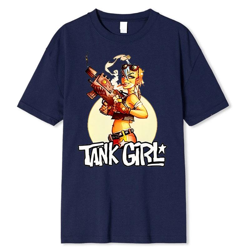 

Camiseta Tank Girl Feminist Charlie Don t Surf Unisex Men Women Cotton Vintage O-neck Gift Cool Cult Movie Music Fashion Top Tee S разноцветный