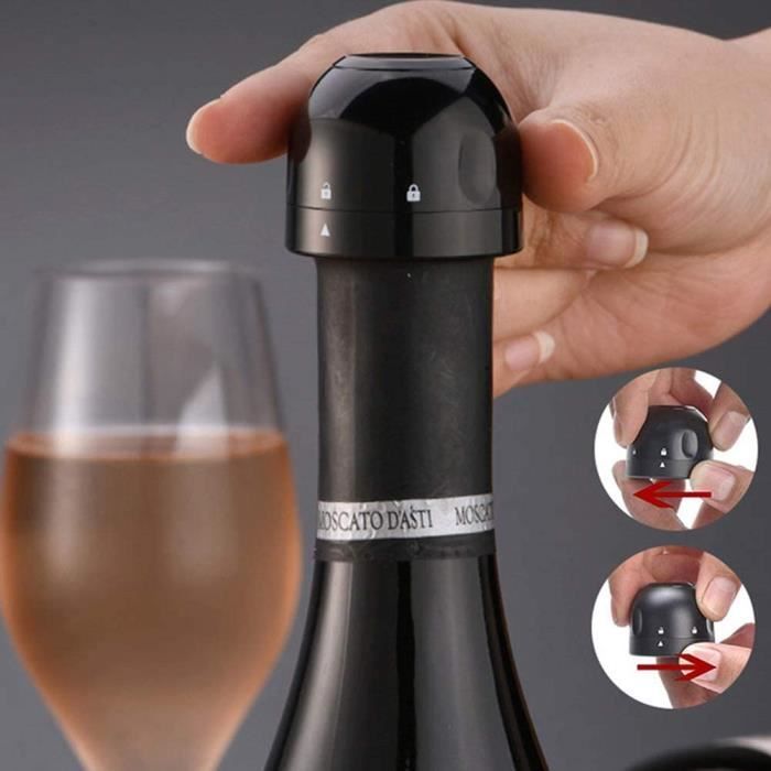 Bouteille de vin Bouchon Cap Vin Arateur vide Scellant Vin mousseux Champagne Stopper Saver Cork Outils Stopper Kitchen Bar[24617]