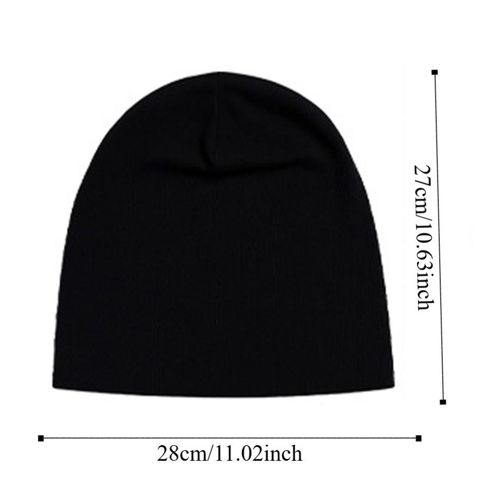 Elastic Winter Sport Cap Stacked Outdoor Warm Hat Sport Bonnet Winter Cycling Running Hats  Unisex