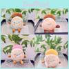 Whimsical Xi'an Meat Sandwich Plush Toy Keychain Featuring Super Soft Pp Cotton Material