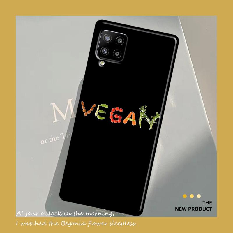 Go Vegan Case For Samsung Galaxy A54 A34 A13 A23 A33 A53 A73 A12 A22 A32 A52 A51 A71 A14 Cover