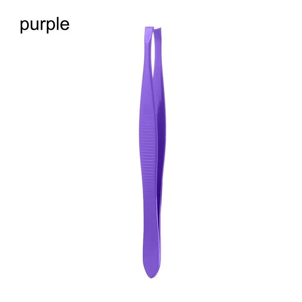 Pro Plastic Eyebrow Tweezer Anti Static Safe Electronic Industrial Maintenance Tools Multifunctional Women Beauty Nail Tools