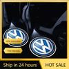 2025 Hot 2PCS Car Door Emblem LED Light Welcome Lamp Wireless Laser Projector For VW Volkswagen Golf Polo Passat Touran Jetta Ac