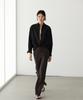 Masimodutti 100% Linen Kick Bell-Bottom Pants