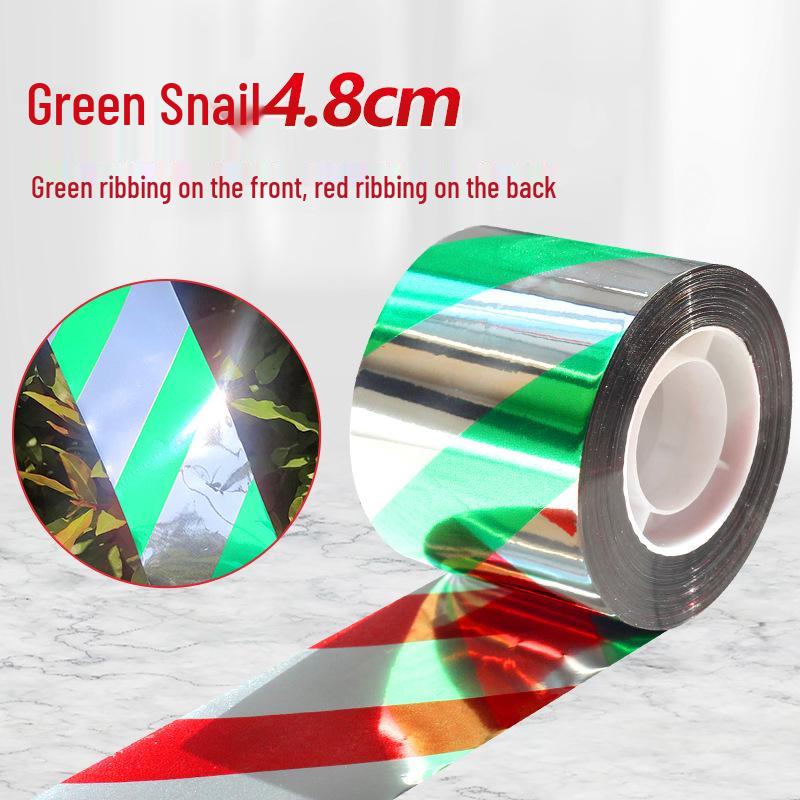 Double-Sided Reflective Bird-Repellent Ribbon for Orchar and Farmland