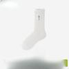 Spring and Autumn Thin Socks for Women, Sweet Lace Lace Cotton Mid-calf Socks, Embroidered Heart Letters, Pile Socks for Women