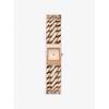 Mini Darrington Rose Gold-Tone Chain-Link Watch MK4908