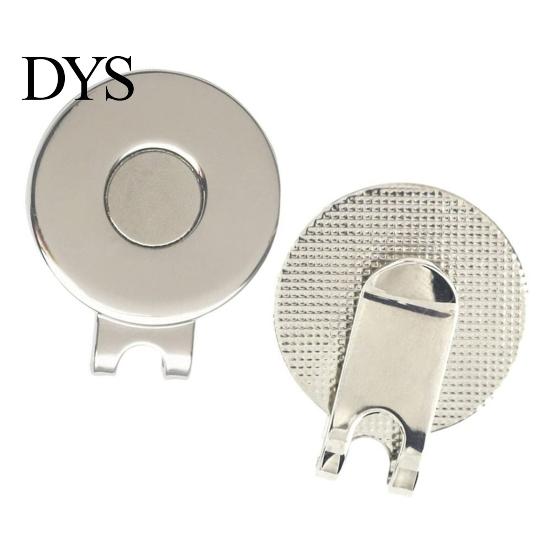 Golf Mark Hat Clip Anti-rust Tool Zinc Alloy Cap Magnetic Ball Marker for Sport Training Aids