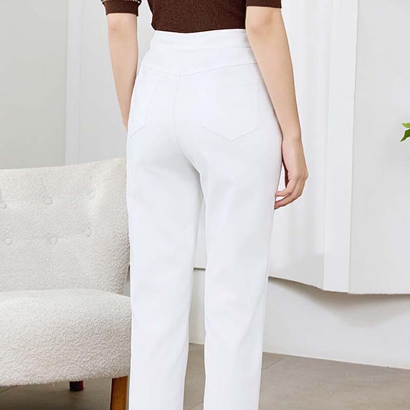 JESSIE Women's Straight-Leg Cropped Commuter Pants