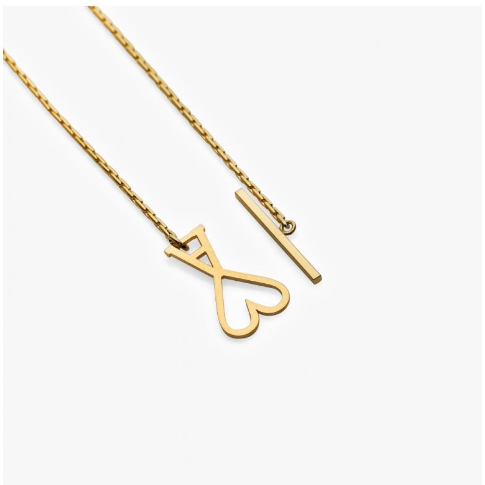 Collier à chaîne avec logo Ami cœur Ujw918 361 902