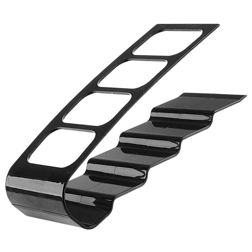 Remote Control Holder with 4 Compartments Plastic Easily Accessible TV Remote Caddy for Media