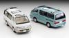 Tomytec Tomica Limited Vintage Neo Scale Toyota Hiace Wagon Super Custom G Light Finished 312475 1/64 LV-N216b (2002 Model), Green, Model,
