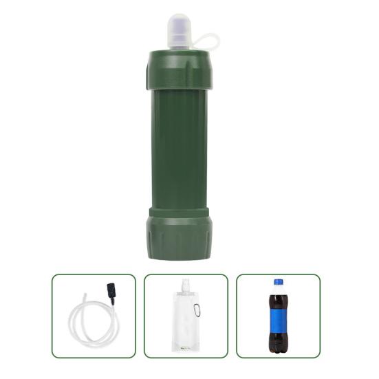 Outdoor Camping Water Filter Straw Purification Food Grade Compact Water Purifier Survival Emergency Supplies