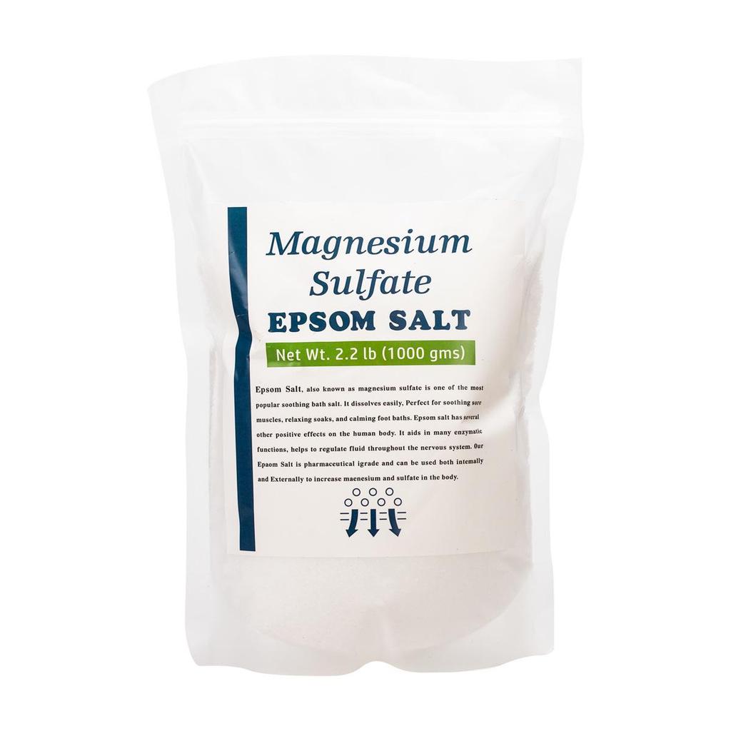 Cross-Border Magnesium Bath Flakes - 1kg Soaking Salts with Magnesium Chloride & Epsom Minerals.