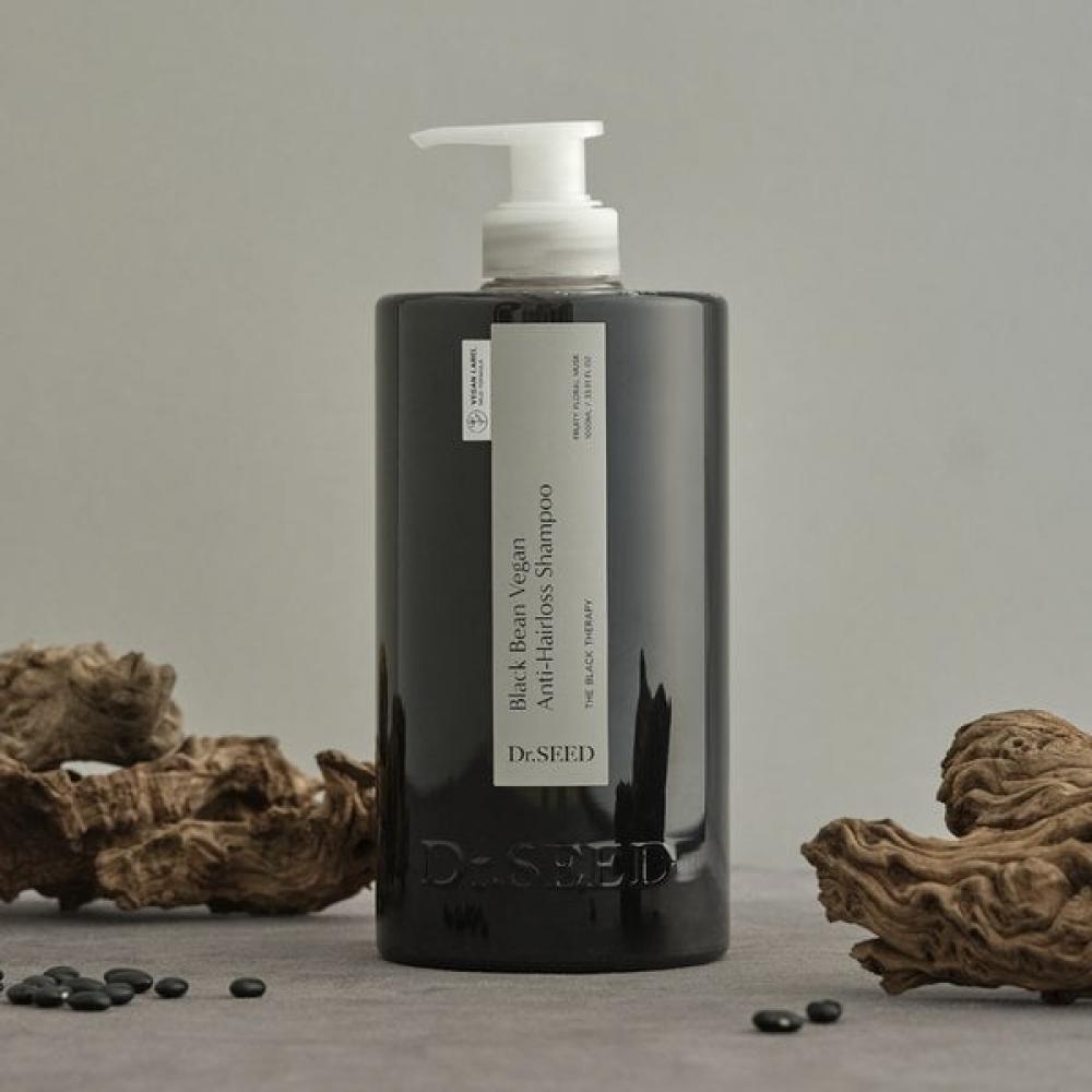 [dr. Seed] Black Bean Vegan Hair Loss Shampoo Large Capacity 1000ml Fruity Floral Musk Fragrance
