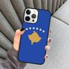 Kosovo Flagge Handyhülle Für iPhone 17 Air 16 16e 15 13 14 Pro Max 11 12 Plus 2022 MAX Hülle Cover coque