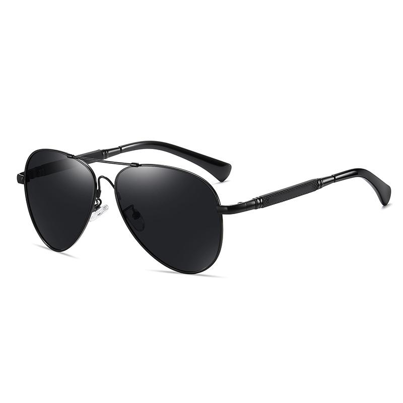 Men And Women Polarized Sunglasses Colored Reflective Glasses Driving Sunglasses Black Unisex Pilot Lenses Uv400