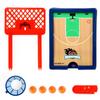 Mini-Schreibtisch-Brettspiel Basketballkorb Finger-Schießmaschine Party-Tisch Interaktiver Sport 2-Spieler-Spiele Ballspielzeug für Kinder