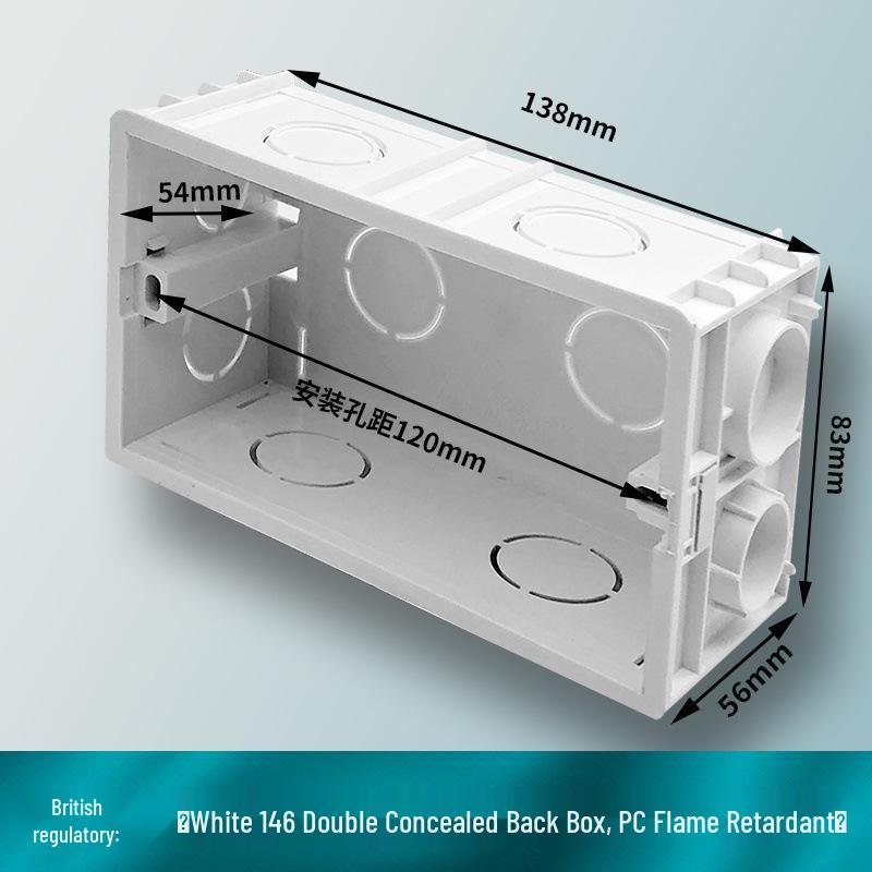 13A British Standard Socket with USB & Type-C Fast Charging, Light Switch, Black Panel for Hong Kong & Macau