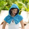 Cooling Hoodie Towel Cooling Towels Quick Drying Absorbent Towels for Neck and Face UV Protection Sport Workout Camping Cycling