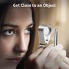 A03F-40X Full Metal Illuminated Jewelry Loop Magnifier Jewelers Eye Loupe With LED Jewelers Eye Loupe